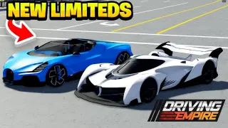 2 LIMITED AND 7 NEW CARS IN THIS NEW DRIVING EMPIRE UPDATE