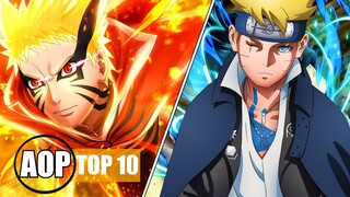 Top 10 Personaje Din Boruto!