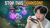 When Johnson player is actually drunk | Mobile Legends