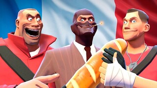 [TF2/Subtitel Mandarin/STBlackST] Perjalanan Tim Merah ke Eropa (Bagian 1)