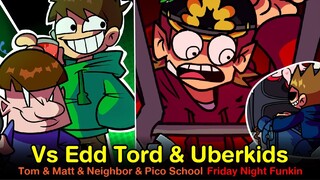 สุดอลัง Vs Edd Tord & Uberkids ม็อดทั้งยากและมันส์! Pico's School/Eddsworld Friday Night Funkin'