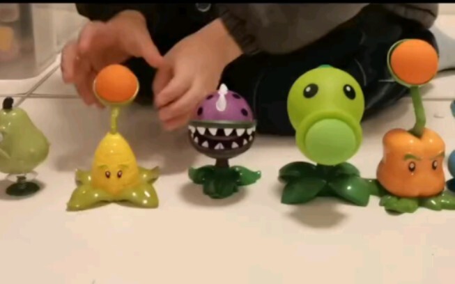My younger brother showed me his toys. Nowadays, toys are more advanced than the other!