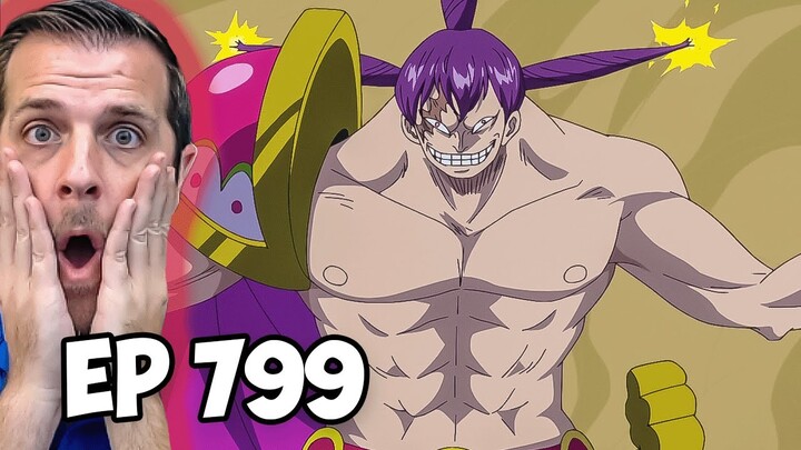 One Piece Episode 799 Anime Reaction | Gear Four VS Bis-Bis Ability