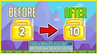 How To Get  Rich Fast With 2 WLS in 2021! EASY PROFIT IN GROWTOPIA! (GET RICH FAST) | Growtopia