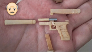 Make a Toy Gun with Two Ice Cream Sticks