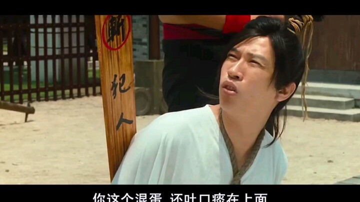 粤语真的可以为所欲为吗，渣渣辉用最嚣张的语气讲最怂的话，你个扑街，还吐口痰係上面，等下这把刀可是砍係我头上的啊，讲下卫生啦