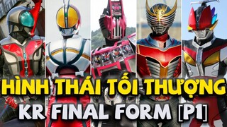 [Phần 1] Tổng Hợp FINAL FORM Trong Kamen Rider Series!