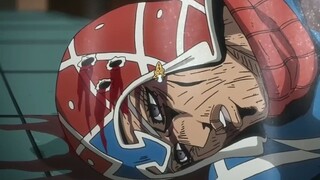 Heroic death: The three-gunned man is not dead, he knows whether he fired or not! [JoJo's Bizarre Ad