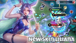 Liliana New Skin "Seaside Surfer" Mid Lane Pro Gameplay | Arena of Valor | Liên Quân mobile | CoT