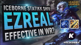 Ezreal Iceborne + Statikk Shiv is Lit! | Wild Rift Journey Day #3 | Bronze 1 (Promotional yaaay!)