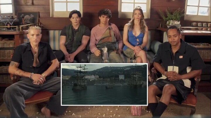[Sub Indo] Reaksi Lima Pemeran Utama Live-Action One Piece saat Menonton Trailer Terbaru Musim Kedua