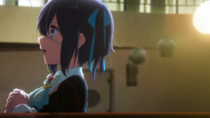 How could a police car not catch up with a bicycle? This is just their romance. Even Chuunibyou Need