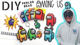 DIY Among Us Easy Perler Bead Crafts & Costume Tutorial