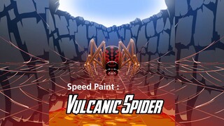 Speedpaint : Vulcanic Spider