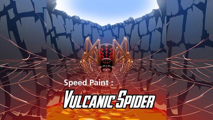 Speedpaint : Vulcanic Spider