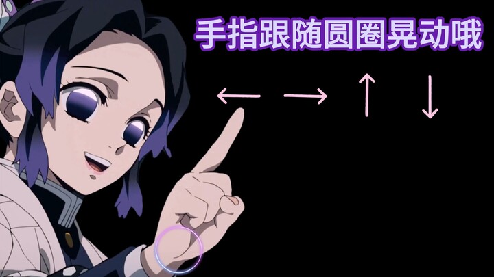 【蝴蝶忍の逗猫棒】莫西莫西~请跟随圆圈晃动手指哦~