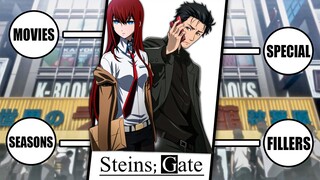 Steins Gate Watch Order