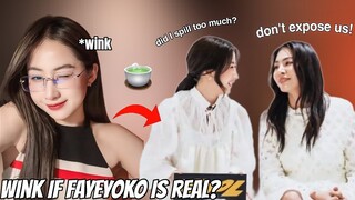 (FayeYoko) YOKO SPILL SOMETHING AGAIN | Yoko response if Faye and Yoko are real🤭