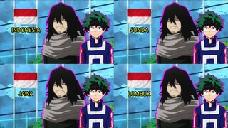 Parody 4 Bahasa || Midoriya Menyentuh 💩