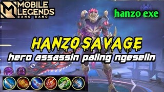 HANZO savage | mobilelegends