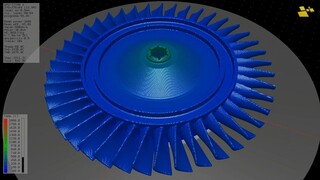 Turbine 3D Printing Simulations | vampire 3D Printing Simulation Software