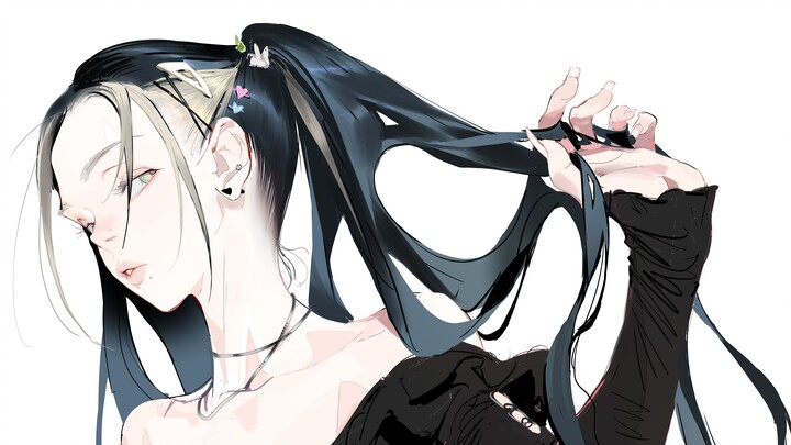 Sebulan belajar menggambar digital secara otodidak, hasilnya segini oke gak?