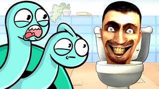 Skibidi toilet but DAILY LIFE Compilation // Poppy Playtime Chapter 4 Animation