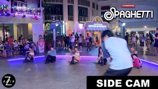 【Z轴舞团】路人视角看实力路演翻跳Lesserafim最新回归曲Spaghetti