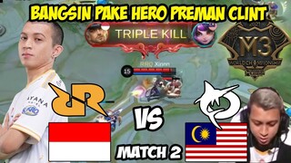 PREMAN RANKED NGECAST RRQ VS TODAK - BANGSIN PICK CLINT SI PREMAN GOLDLANE - M3 RRQ VS TODAK MATCH 2