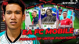 Formasi OP Untuk Push H2H Ke FC Champion?! Taktik Untuk Passing & Pressing! | FC Mobile Indonesia