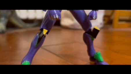 The TV version of Unit-01 is the most violent machine setting