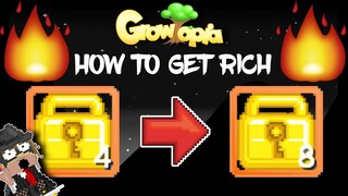 Growtopia| HOW TO GET RICH WITH 4 WLS!! (2019!) (MASS #55)