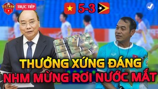 Bão Tiền Thưởng Cho U23 Việt Nam Vào Chung Kết AFF Cup, NHM Mừng Rơi Nước Mắt