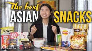 #ToTW | Trying fun and unique Asian snacks | Những món ăn vặt ĐỘC, LẠ của các nước CHÂU Á