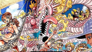 One Piece Chapter 1047 Informasi Peta Lengkap! Luffy Melempar Petir, Kaido Meledak Mendominasi! Onishima akan menghadapi tinju super yang belum pernah terjadi sebelumnya!