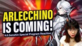 ARLECCHINO DETAILS + SETHOS TEASED! 4.6 Special Program Livestream Reaction | Genshin Impact