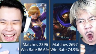 Fanny 2000 Match + Aldous 2000 Match - Mobile Legends