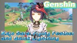 Kujo Sara: Flying Feather and Quick Lightning
