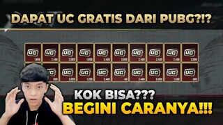 DAPAT UC GRATIS DARI PUBG MOBILE ?! KOK BISA? TERNYATA BEGINILAH CARANYA !! - PUBG MOBILE