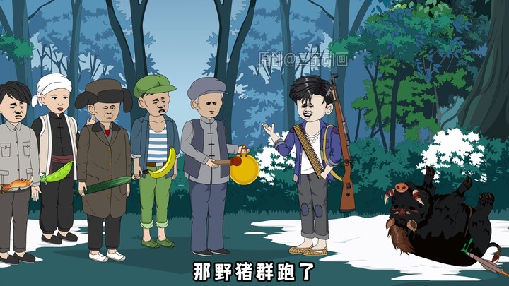 第五集：重生1960年，我成功猎杀野狼，村长就让我当了守猎人
