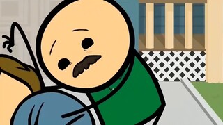 Gadis kecil itu sedang menari grid, dan sebuah tragedi terjadi #CYANIDEHappyshow#美 Komik