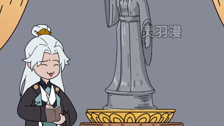 《المؤمن المقنع》05  كنت أريد فقط تنظيف تمثال الإلهة، لكنني لم أتوقع أن يصبح التمثال لينًا فجأة، ثم رك