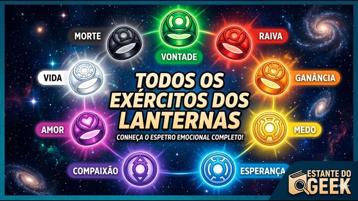 Conheça Todos os Exércitos dos Lanternas