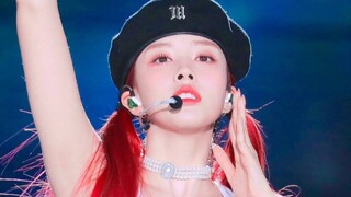 好像准备开机工作前的我 允子忘我唱跳LOVE DIVE+HOT◎STAYC|沈姿润×李彩英
