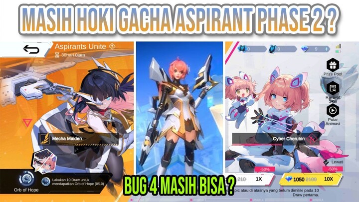 GACHA ASPIRANT PHASE 2 APA MASIH BISA DAPAT KOLEKTOR + BUG M4 SUPPORT CHEST | Mobile Legends