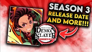 Demon Slayer: Swordsmith Village Arc Sets Release Date 2023 😱🔥