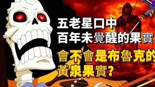 五老星口中百年未觉醒的果实，会不会是布鲁克的黄泉果实？#56