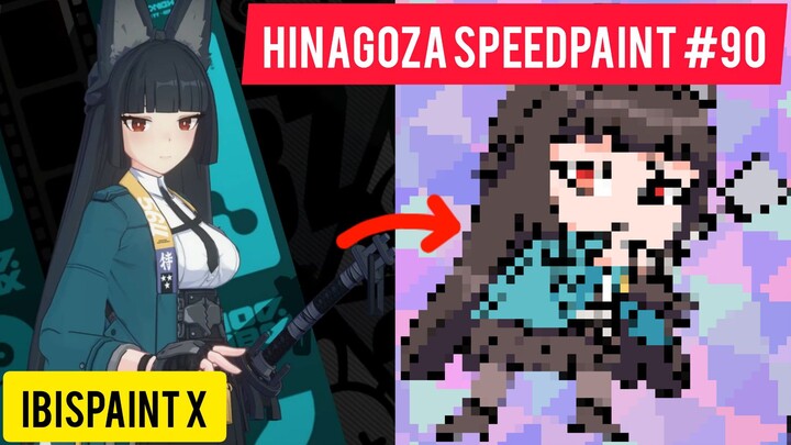 Hoshimi Miyabi in chibi version [HinaGoza Speedpaint #90]