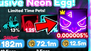 This NEON UPDATE *BROKE* Pet Simulator X...