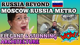 THE BEAUTIFUL MOSCOW METRO // FILIPINA FIRST TIME to REACT
